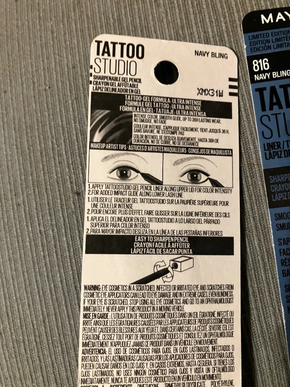 Maybelline tattoo studio